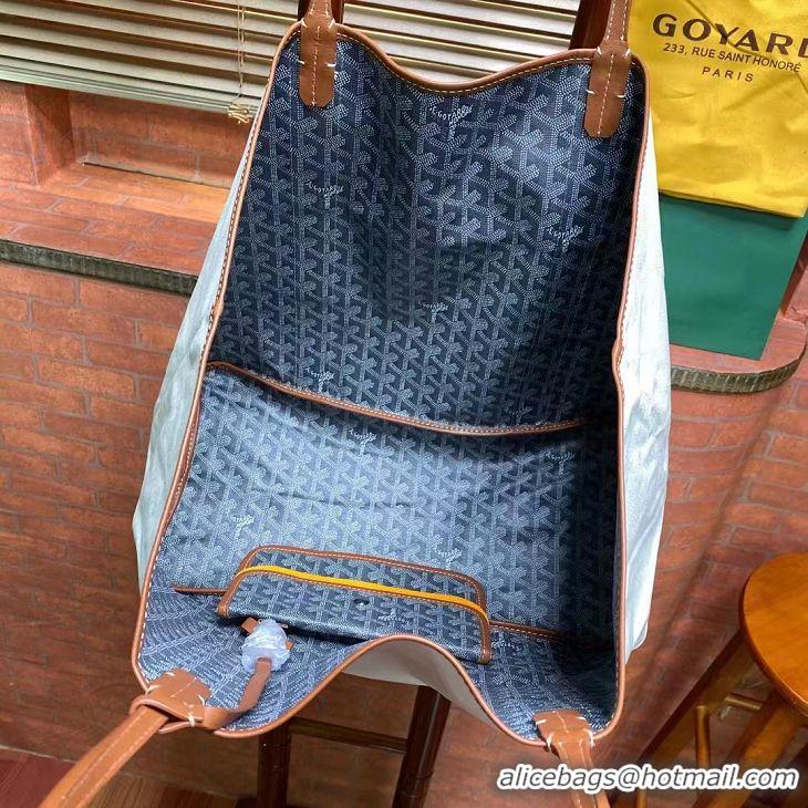 ​Hot Sell Goyard Anjou St Louis Pertuis Tote Bag GM 2159 Dark Grey