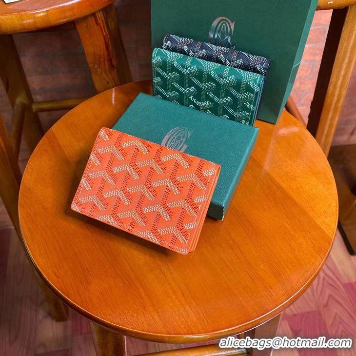 Low Price Goyard New Card Case 020092 Orange