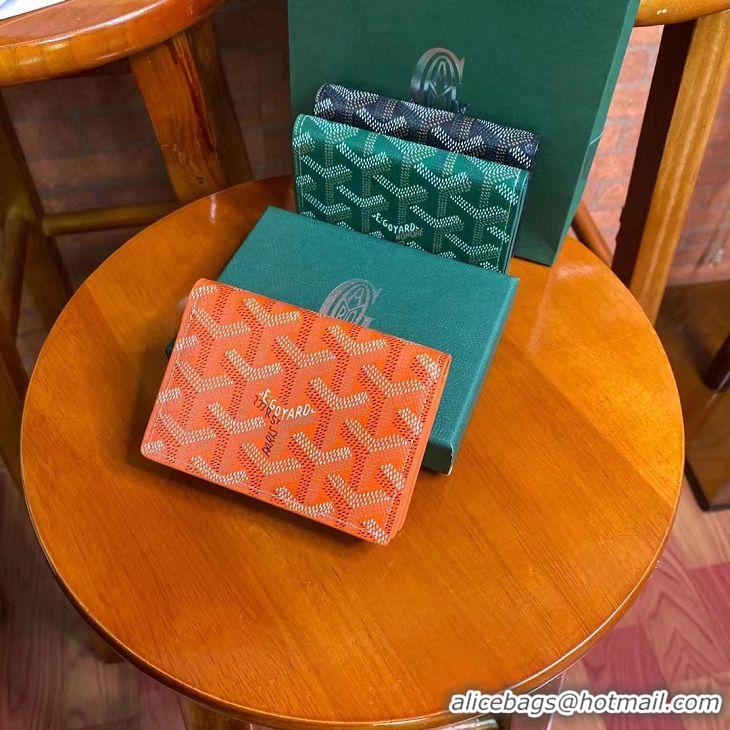 Low Price Goyard New Card Case 020092 Orange