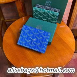 New Arrivals Goyard New Card Case 020092 Light Blue