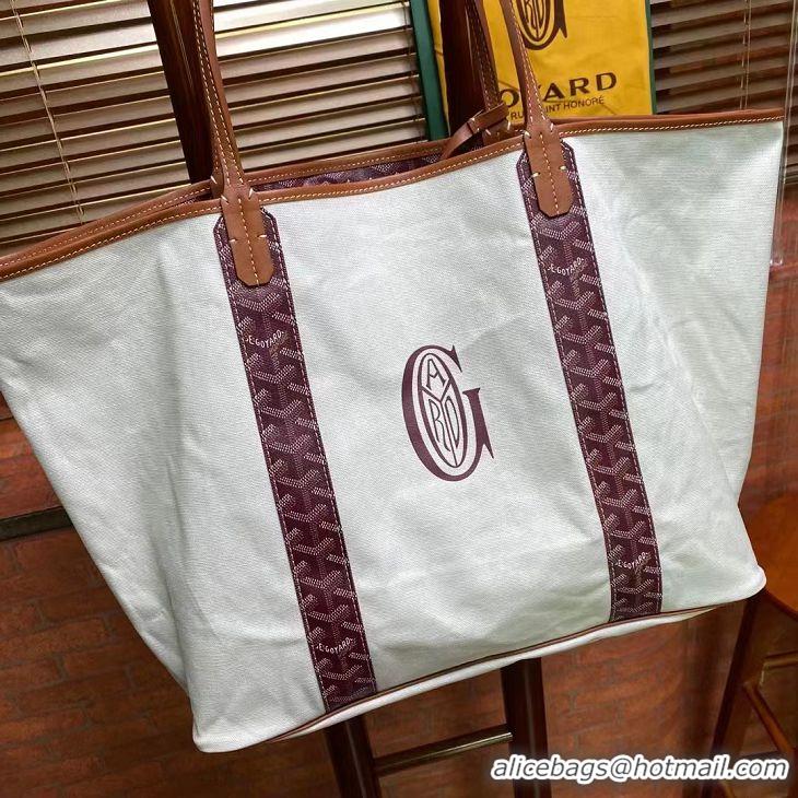 Low Cost Goyard Anjou Saint Louis Pertuis Tote Bag PM 2159 Bungundy