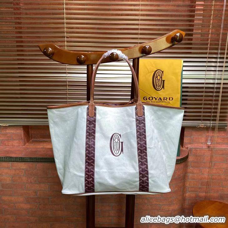 Low Cost Goyard Anjou Saint Louis Pertuis Tote Bag PM 2159 Bungundy