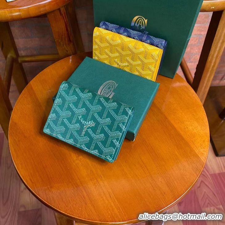 New Fashion Goyard New Card Case 020092 Green