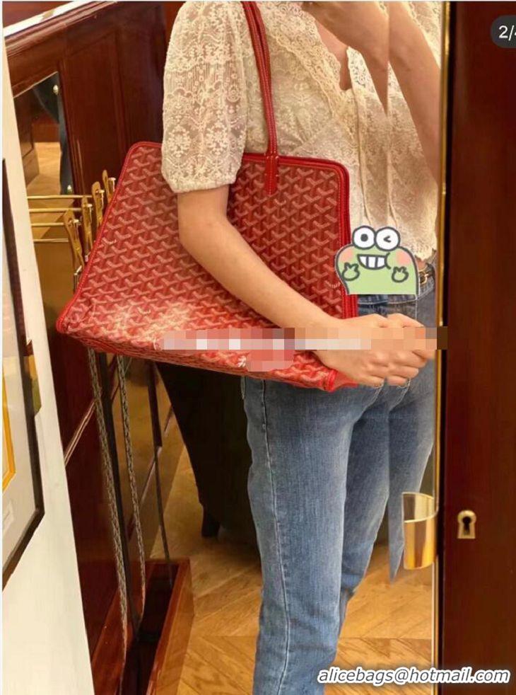 Top Quality Goyard Original Sac Hardy Tote Bag 8955 Red