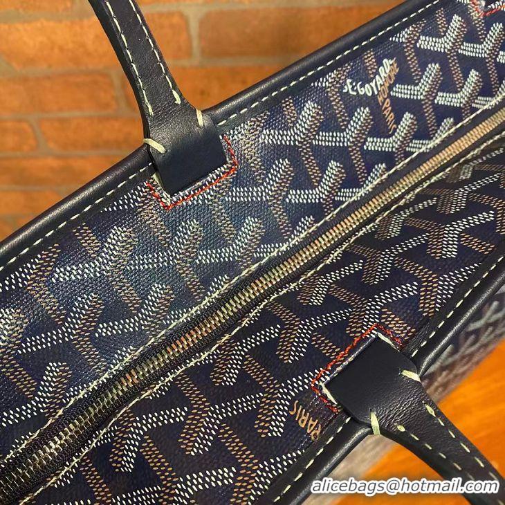 Shop Low Price Goyard Artois Original Zipper Bag 00319 Navy Blue