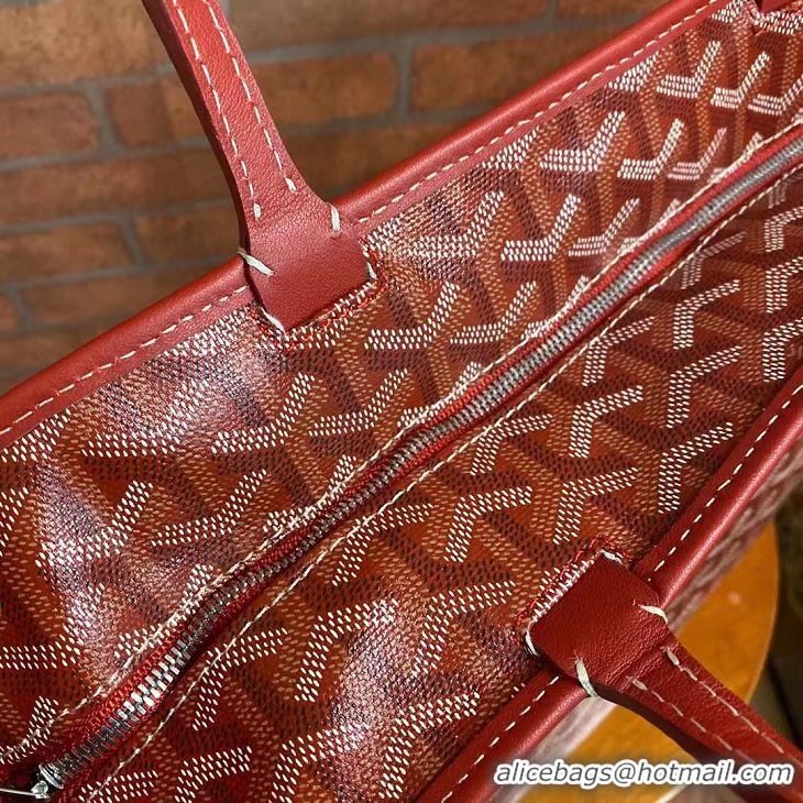 Unique Style Goyard Artois Original Zipper Bag 00319 Red