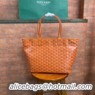 Best Product Goyard Artois Original Zipper Bag 00319 Orange