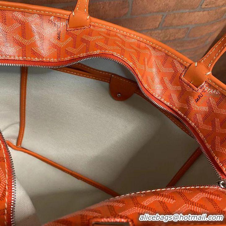 Best Product Goyard Artois Original Zipper Bag 00319 Orange