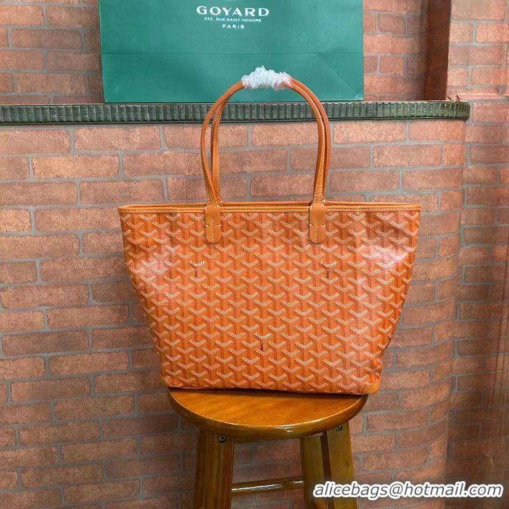 Best Product Goyard Artois Original Zipper Bag 00319 Orange