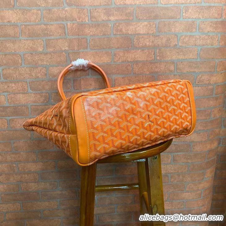 Best Product Goyard Artois Original Zipper Bag 00319 Orange