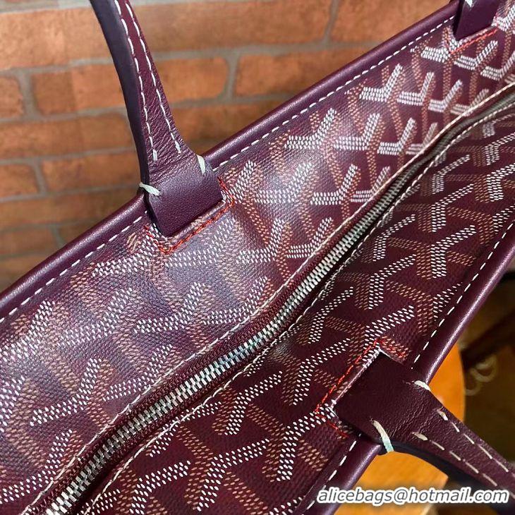 Pretty Style Goyard Artois Original Zipper Bag 00319 Bungundy