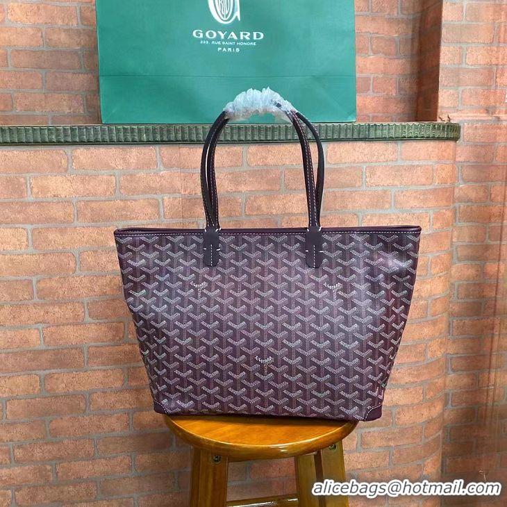 Pretty Style Goyard Artois Original Zipper Bag 00319 Bungundy