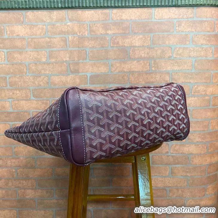 Pretty Style Goyard Artois Original Zipper Bag 00319 Bungundy