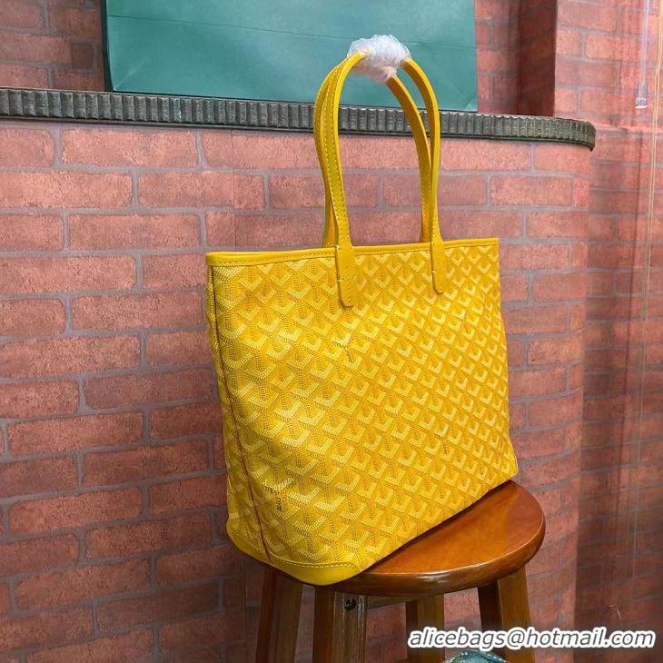 Top Grade Goyard Artois Original Zipper Bag 00319 Yellow