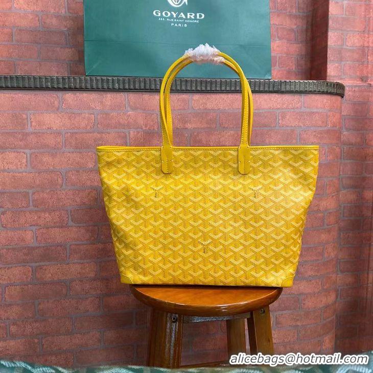 Top Grade Goyard Artois Original Zipper Bag 00319 Yellow