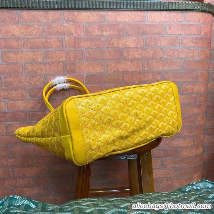 Top Grade Goyard Artois Original Zipper Bag 00319 Yellow