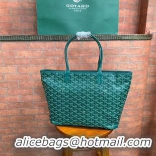 Traditional Discount Goyard Artois Original Zipper Bag 00319 Green