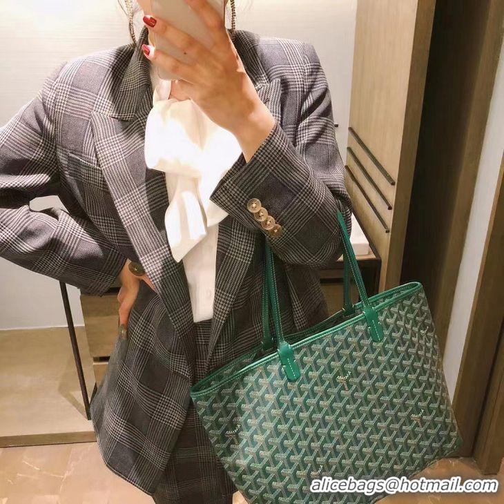 Traditional Discount Goyard Artois Original Zipper Bag 00319 Green