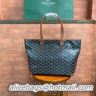 Good Taste Goyard Artois Original Zipper Bag 00319 Black And Tan