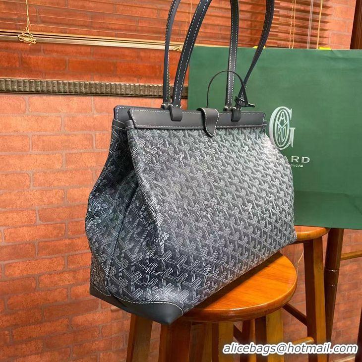 Most Popular Goyard Original Bellechasse Tote Bag 8959 Dark Grey