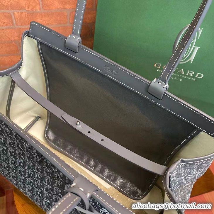 Most Popular Goyard Original Bellechasse Tote Bag 8959 Dark Grey