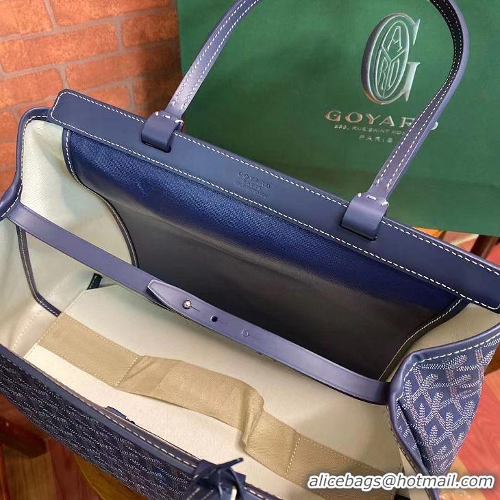 Buy Inexpensive Goyard Original Bellechasse Tote Bag 8959 Navy Blue