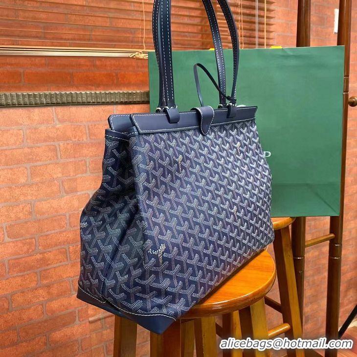 Buy Inexpensive Goyard Original Bellechasse Tote Bag 8959 Navy Blue