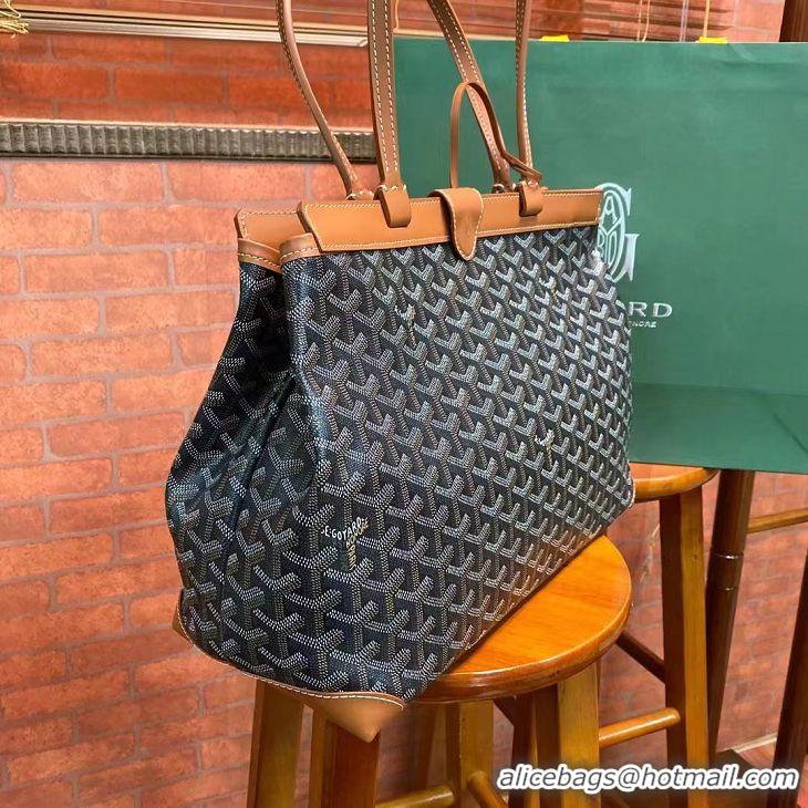 Top Sell Goyard Original Bellechasse Tote Bag 8959 Black And Tan