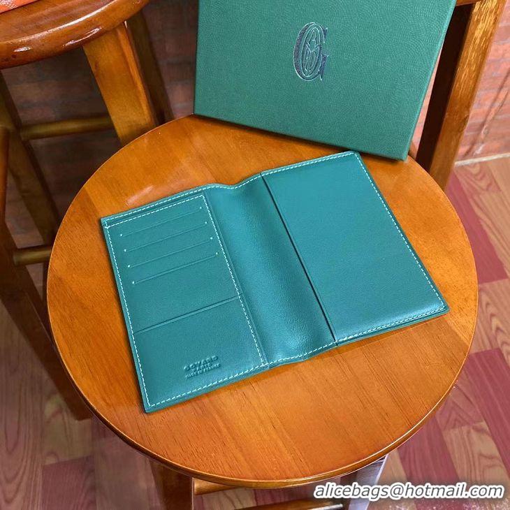 Discount Design Goyard Original Passport Holder 020109 Green