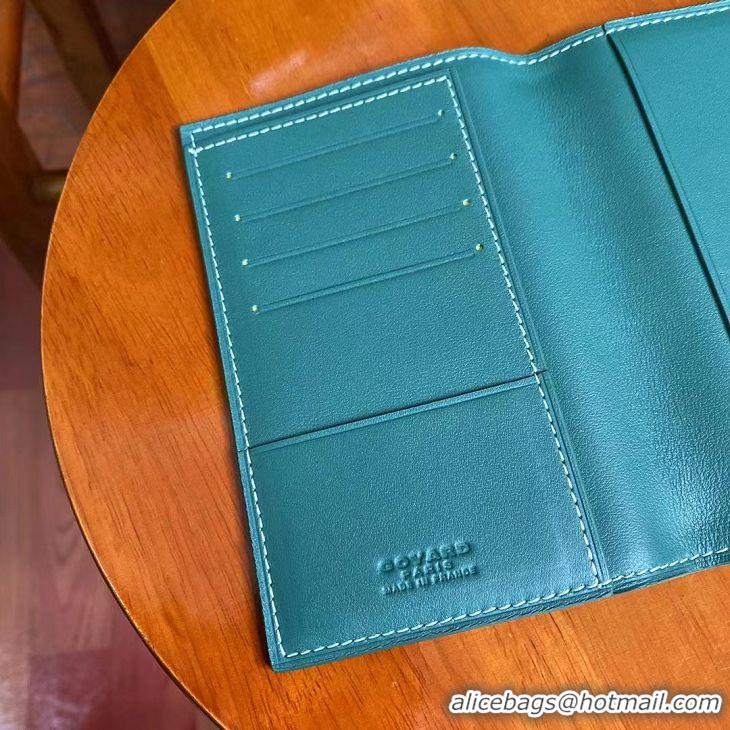 Discount Design Goyard Original Passport Holder 020109 Green