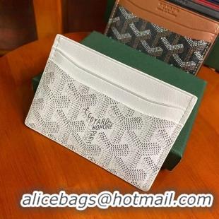 Buy Discount Goyard Original Card Holder 020090 White