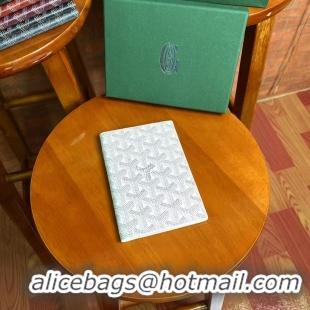 Best Design Goyard Original Passport Cover 020109 White