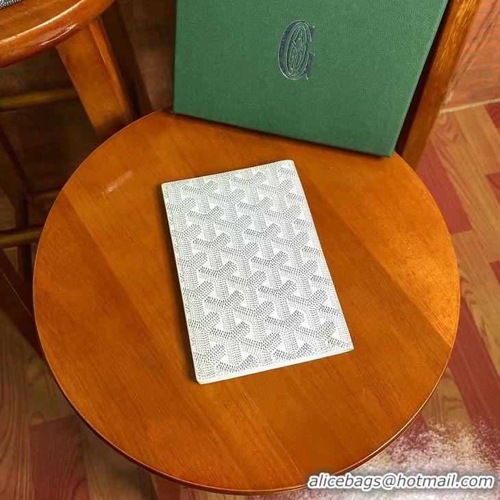 Best Design Goyard Original Passport Cover 020109 White