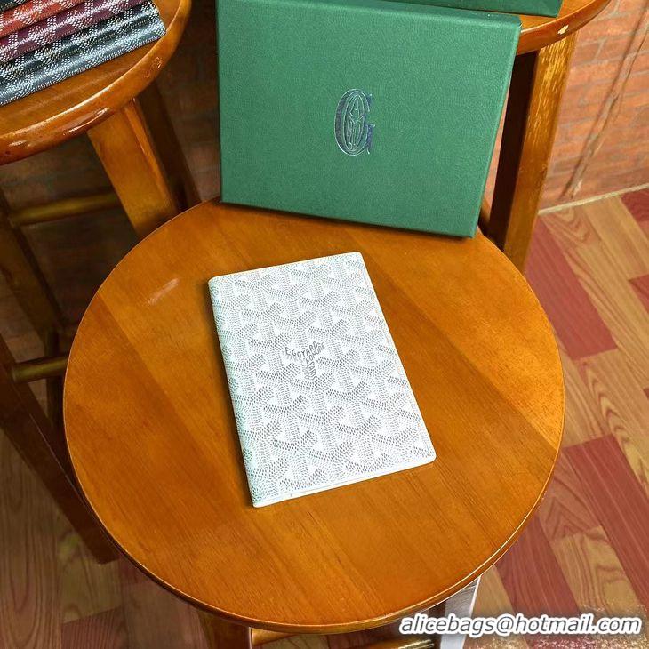 Best Design Goyard Original Passport Cover 020109 White