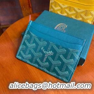 Low Cost Goyard Original Card Holder 020090 Green