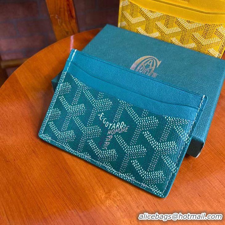 Low Cost Goyard Original Card Holder 020090 Green