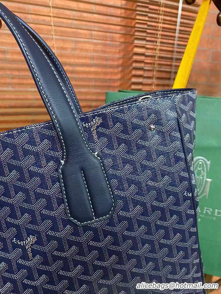 New Style Goyard Messenger Bags And Totes 8977 Navy Blue