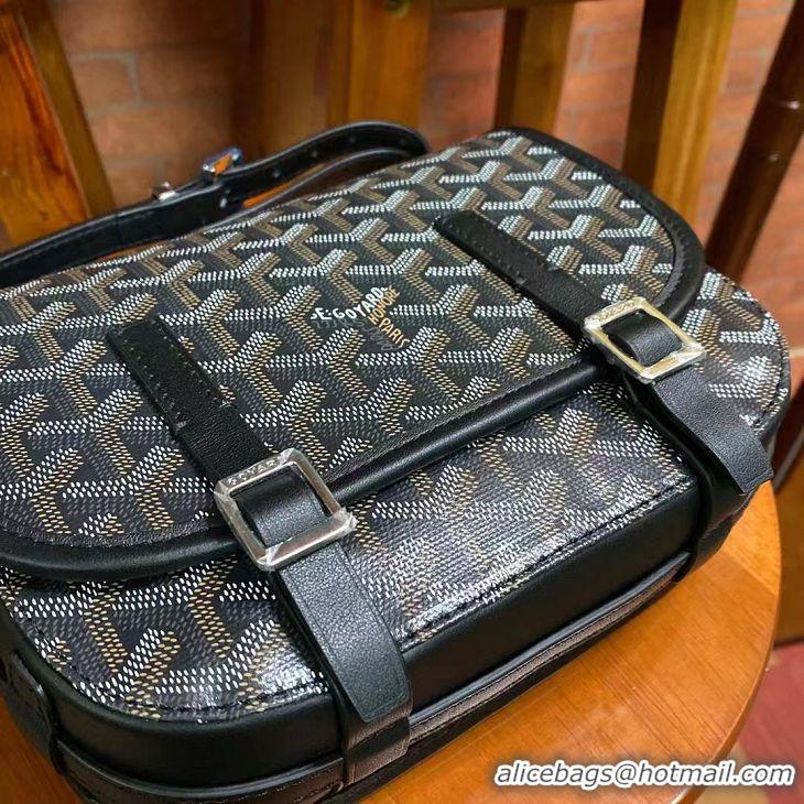 AAAAA Discount Goyard Original Messenger Bag PM 8966 Black