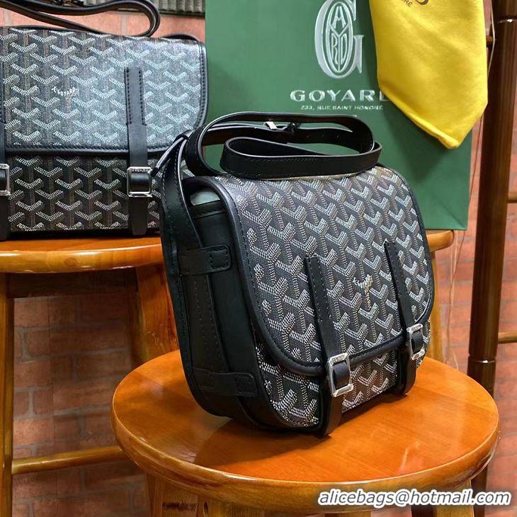 AAAAA Discount Goyard Original Messenger Bag PM 8966 Black