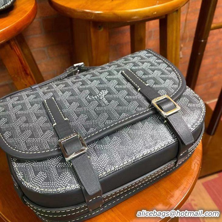 Hot Sale Goyard Original Messenger Bag PM 8966 Dark Grey