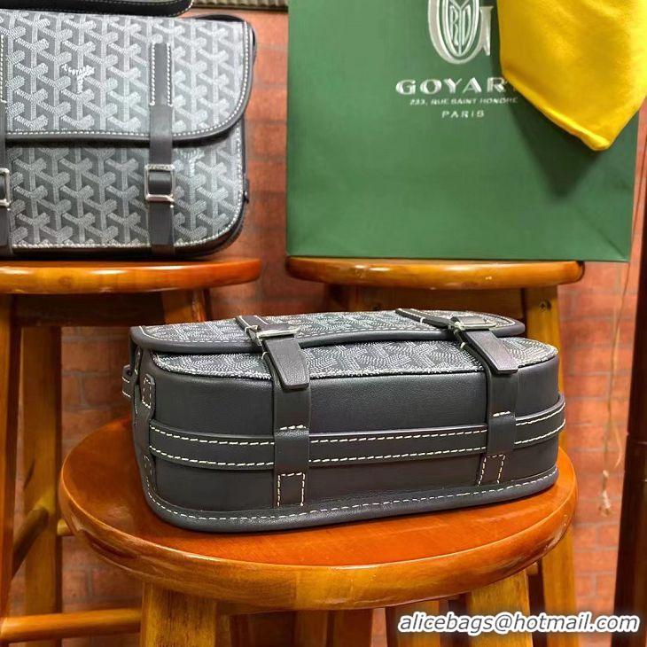 Hot Sale Goyard Original Messenger Bag PM 8966 Dark Grey