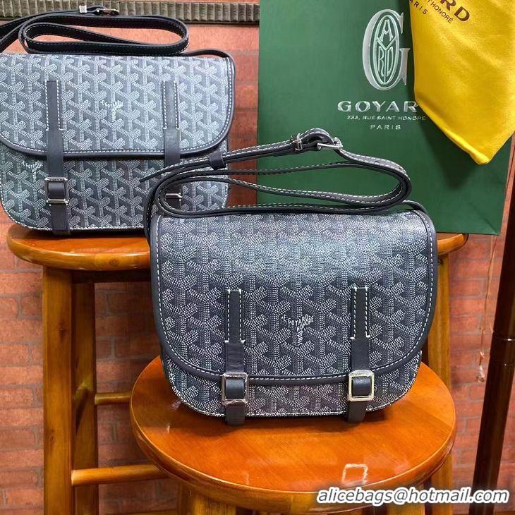 Hot Sale Goyard Original Messenger Bag PM 8966 Dark Grey