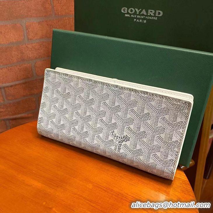 Buy High Quality Goyard Original Long Purse 020081 White