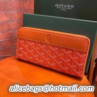 Lowest Cost Goyard Original Zippy Organizer Wallet 020111 Orange