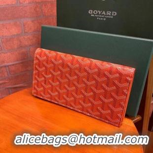 Promotional Goyard Original Long Purse 020081 Orange