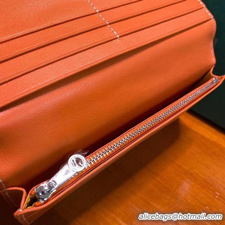 Promotional Goyard Original Long Purse 020081 Orange