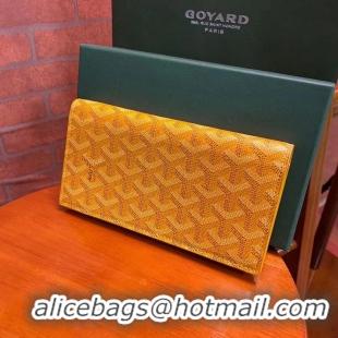 AAAAA Design Goyard Original Long Purse 020081 Yellow