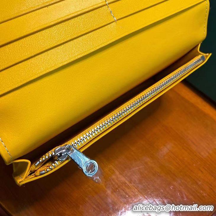 AAAAA Design Goyard Original Long Purse 020081 Yellow