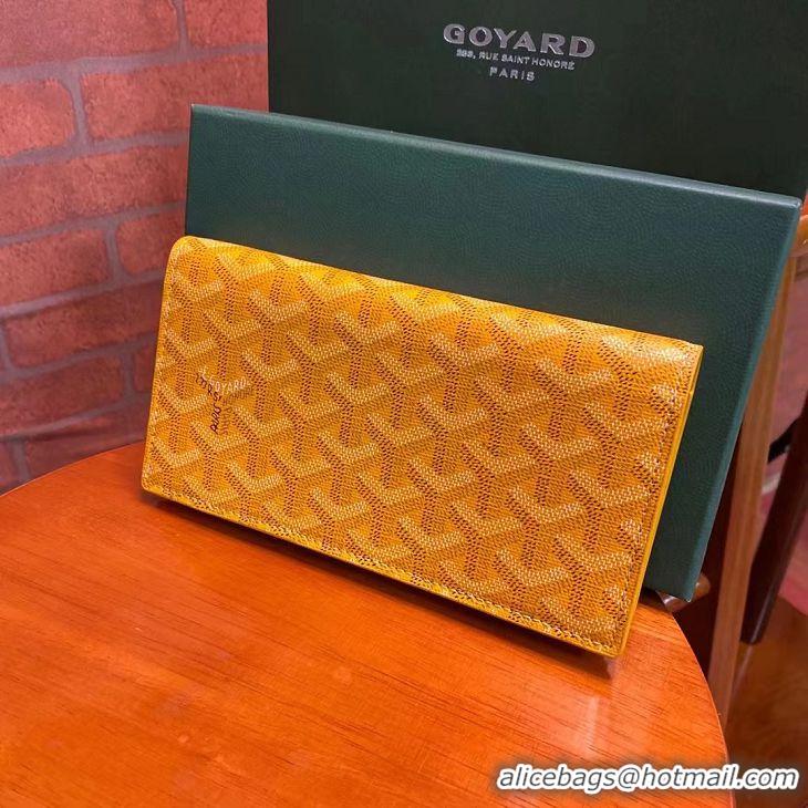 AAAAA Design Goyard Original Long Purse 020081 Yellow