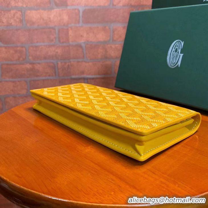 AAAAA Design Goyard Original Long Purse 020081 Yellow